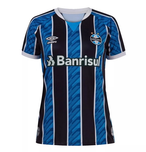 Camiseta Grêmio FBPA 1ª Mujer 2020-2021 Azul